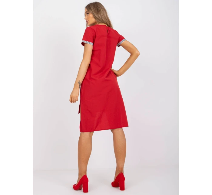 Dámské šaty LK SK 506863.37 červená - FPrice