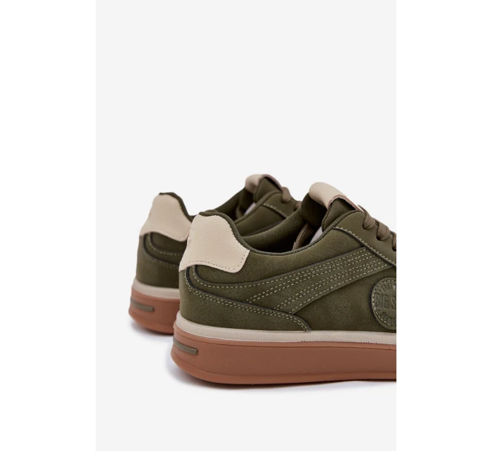 Pánské nízké tenisky Big Star HI-POLY SYSTEM – khaki Pánské nízké tenisky Big Star HI-POLY SYSTEM – khaki