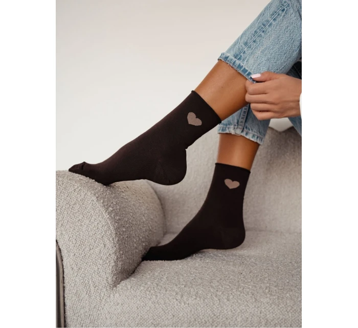 ponožky model 21915543 Srdce 3741 - Milena ponožky model 21915543 Srdce 3741 - Milena
