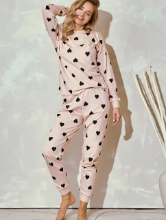 Dámské pyžamo Hannah model 20216947 dł/r SXL Z25 - Taro
