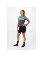 Rogelli dámský dres PRIME modro-tyrkysový XL