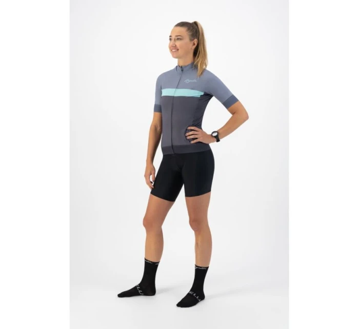 Rogelli dámský dres PRIME modro-tyrkysový XL