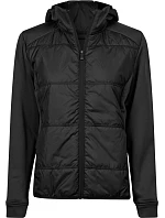 TJ Dámská hybridní strečová bunda s kapucí 18. black/black model 22498725 - Tee Jays TJ Dámská hybridní strečová bunda s kapucí 18. black/black model 22498725 - Tee Jays