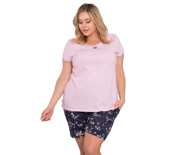 Italská móda Celestina c.r. c.r. barva:růžová/potisk