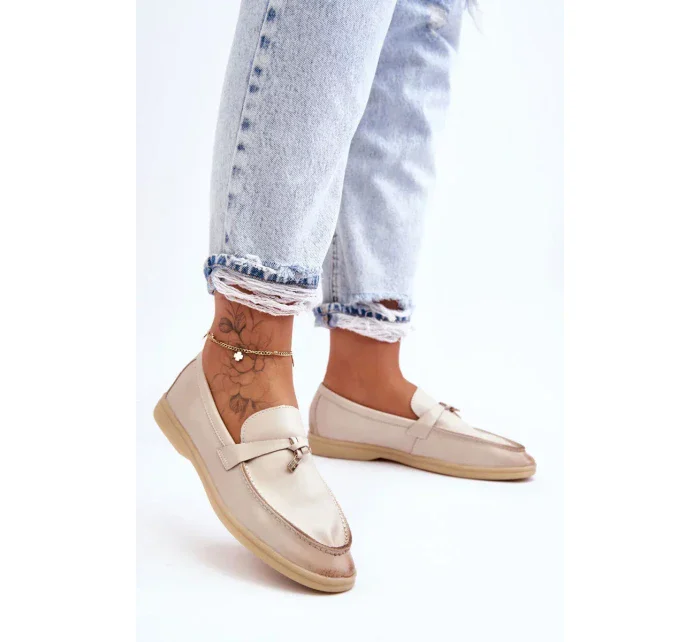 Dámské Klasické Mokasíny Bežové Cortez Dámské Klasické Mokasíny Bežové Cortez