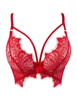 Dámská podprsenka / polokorzet V-9581 Červená - Axami Dámská podprsenka / polokorzet V-9581 Červená - Axami