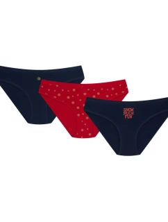 DÁMSKÉ KALHOTKY 3 PAK MI-MI 36508-K086 AW25