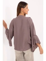 Košile s dlouhým rukávem  model 220227 Rue Paris