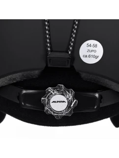 Lyžařská přilba ALPINA ZUPO BLACK MATT 54-58