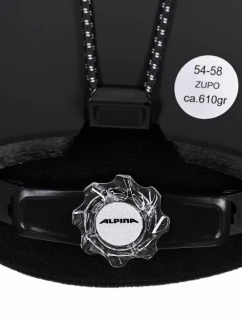 Kask narciarski  BLACK MATT model 21758059 - Alpina