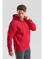 Fruit of the Loom Premium Hooded Sweat Jacket Mikina s kapucí 16.2034 charcoal Fruit of the Loom Premium Hooded Sweat Jacket Mikina s kapucí 16.2034 charcoal