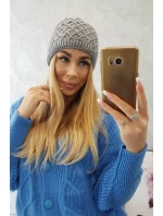 K204 tmavě šedá fleecová kšiltovka K204 tmavě šedá fleecová kšiltovka