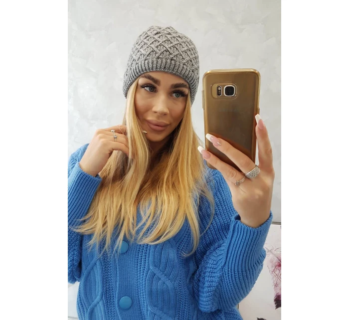 K204 tmavě šedá fleecová kšiltovka K204 tmavě šedá fleecová kšiltovka