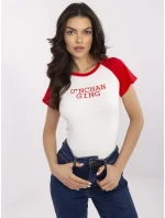 Tričko NM TS model 21015052 bílé a červené - FPrice