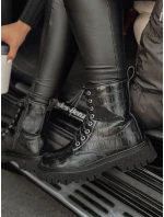 Dámské kozačky černé model 21972034 - Dstreet