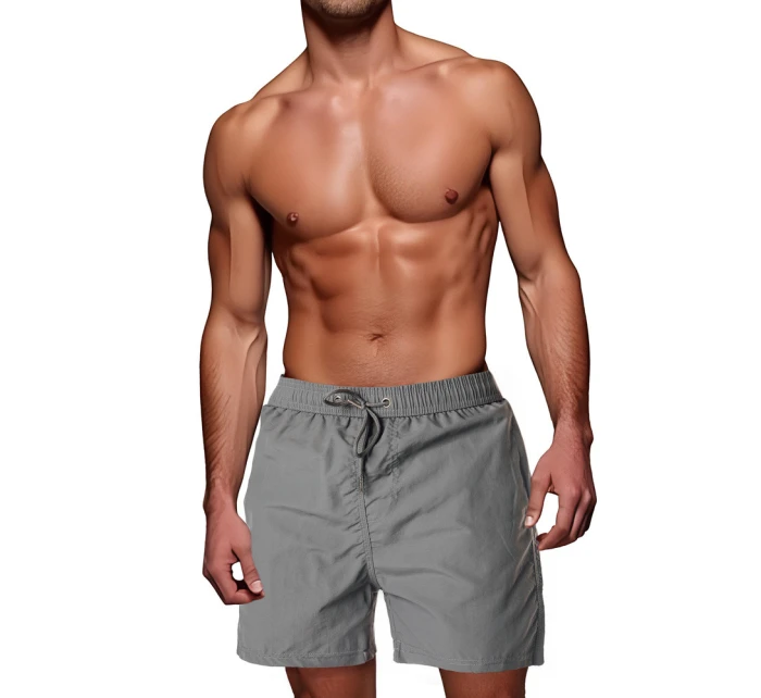 Pánské plavecké šortky světle šedé Dstreet model 21987714 - FashionStreet