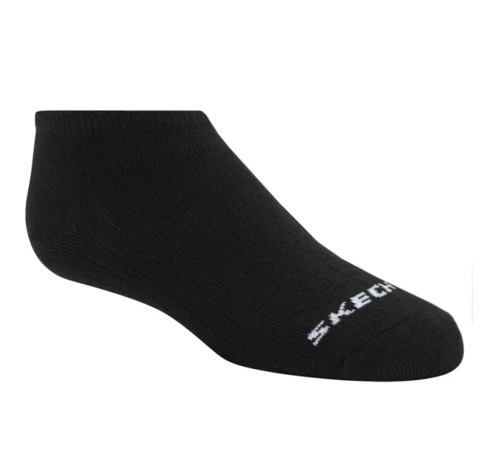 Skechers 6pk Core Lowcut Lg Socks S118209-BLK Black 35-38 Skechers 6pk Core Lowcut Lg Socks S118209-BLK Black 35-38