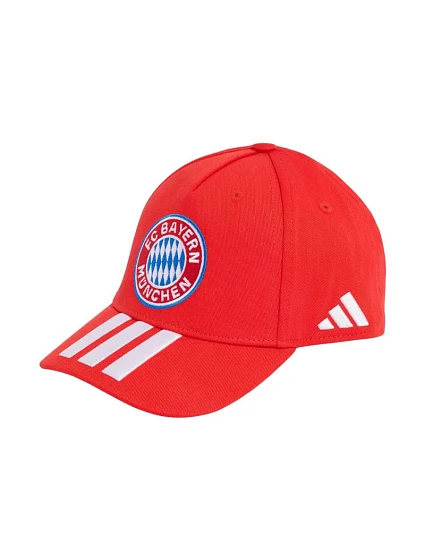 Kšiltovka adidas FC Bayern Mnichov, červená, KT3399 Kšiltovka adidas FC Bayern Mnichov, červená, KT3399