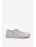 Mužské nízké tenisky Big Star NN174111 Bílé Mužské nízké tenisky Big Star NN174111 Bílé