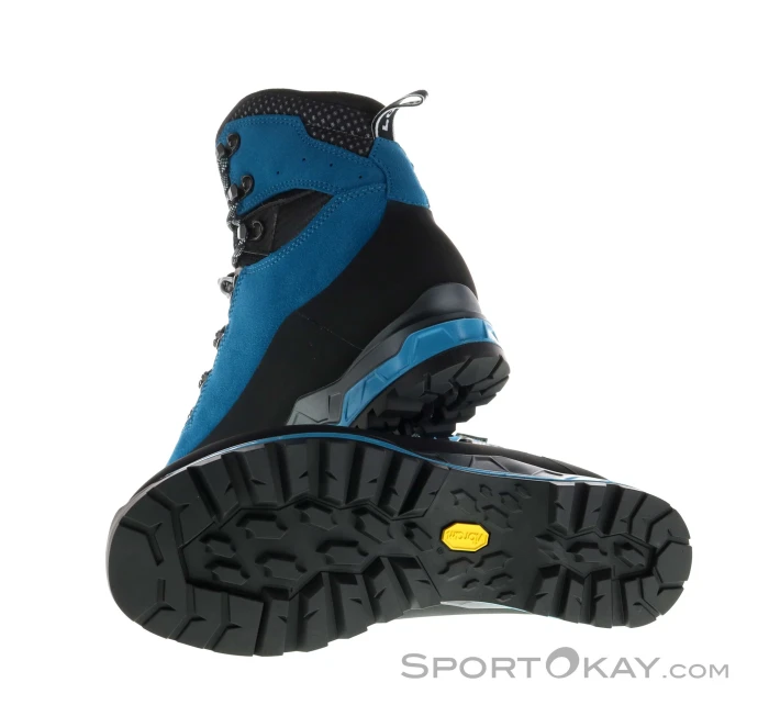 Dámská trekingová vysokohorská obuv Cevedale II GTX Ws 220053 6931 Tyrkys s černou - LOWA