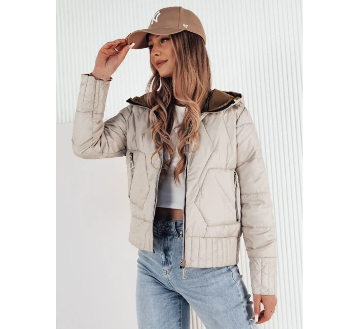 Dámská přechodová bunda FALES šedá FashionStreet TY4233