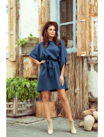 SOFIA Světle modré dámské šaty model 8611305 - numoco