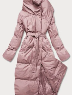 Růžová dámská zimní  bunda model 21244484 - J.STYLE