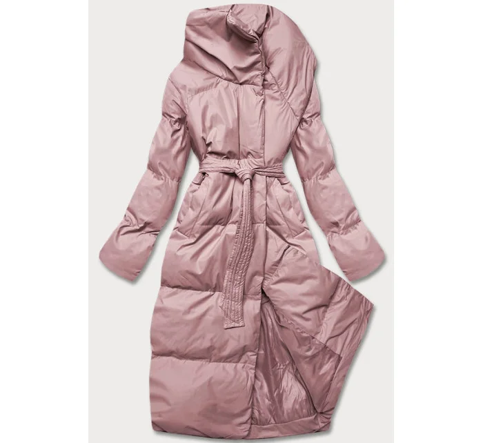 Růžová dámská zimní  bunda model 21244484 - J.STYLE