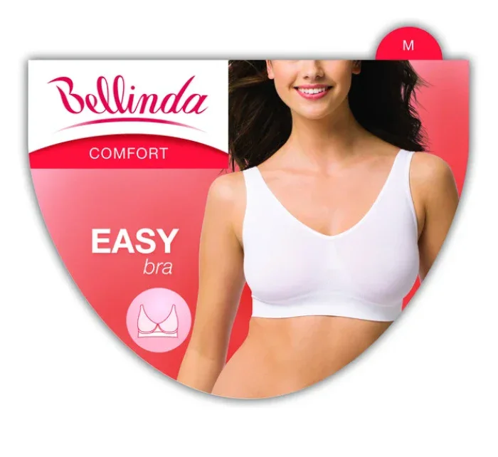 Dámská podprsenka bez kostic typu BRA bílá model 15436471 - Bellinda Dámská podprsenka bez kostic typu BRA bílá model 15436471 - Bellinda