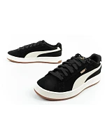 Pánská sportovní obuv Court model 22055992 kožené tenisky black - Puma Pánská sportovní obuv Court model 22055992 kožené tenisky black - Puma