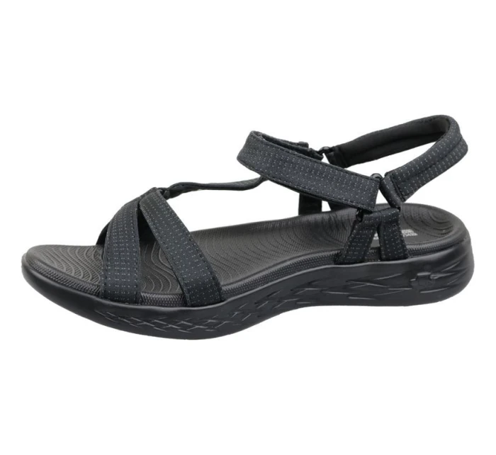 Skechers On The Go 600 W 15316-BBK dámské sandály Skechers On The Go 600 W 15316-BBK dámské sandály