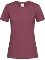 ClassicT Women Dámské tričko model 22477299 burgundy - Stedman
