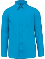 K Popelínová košile s dlouhým rukávem 20.K bright turquoise model 22510081 - Kariban K Popelínová košile s dlouhým rukávem 20.K bright turquoise model 22510081 - Kariban