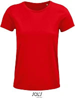 SOL'S Crusader Women Dámské tričko z bio bavlny 25.3581 red SOL'S Crusader Women Dámské tričko z bio bavlny 25.3581 red