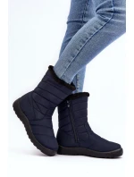 Vysoké Dámské Zateplené Sněhule Granátové Luxina Vysoké Dámské Zateplené Sněhule Granátové Luxina