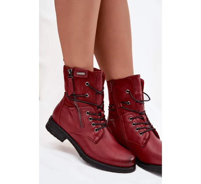 Dámské workery bordó Perfecto Dámské workery bordó Perfecto