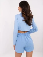 Šortky MI SD 121388.39 světle modré