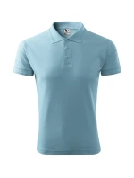 Pique Polo polokošile pánská nebesky modrá Pique Polo polokošile pánská nebesky modrá