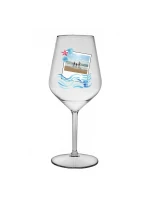 Personalizovaná nerozbitná sklenice s polaroidem z dovolené