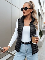 Dámská prošívaná vesta STANSY černá FashionStreet TY3102