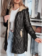 Dámská prošívaná přechodová bunda černá Dstreet model 21984332 - FashionStreet