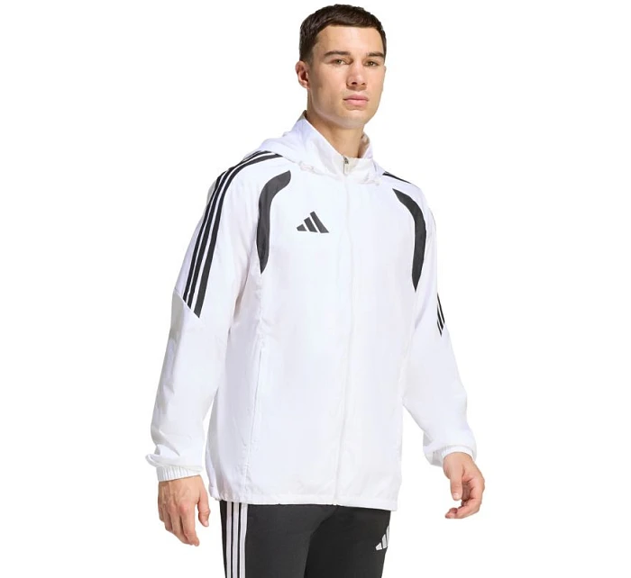 Pánská bunda Tiro 26 League Windbreaker bílá model 22072098 pánské - ADIDAS Pánská bunda Tiro 26 League Windbreaker bílá model 22072098 pánské - ADIDAS