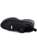 Dámské tenisky se síťovinou a zirkony černé model 22081656 - Hikvision Dámské tenisky se síťovinou a zirkony černé model 22081656 - Hikvision