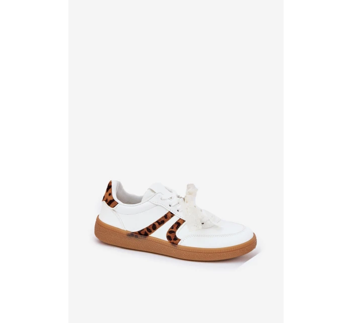 Nízké Dámské Tenisky S Krajkou Panthera Bílé Zielle