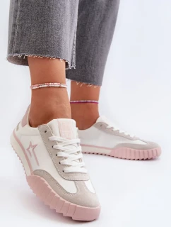 Dámské nízké tenisky Big Star Růžové