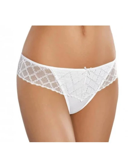 Dámské stringi 169 Bílá - Gabidar