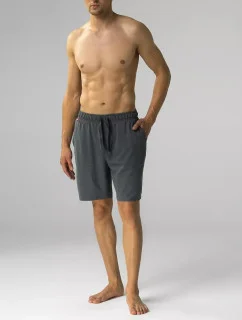 Pánské pyžamové kraťasy NMB-039 černé - Atlantic