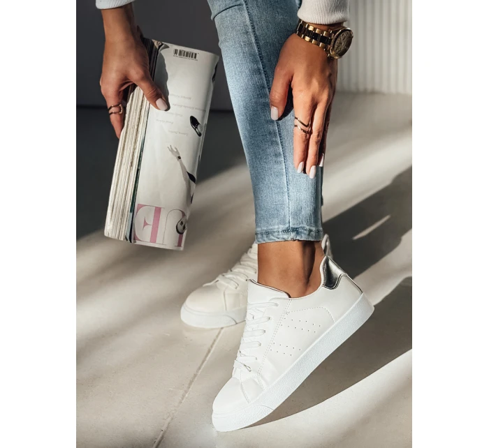 Dámské stříbrné tenisky SHINMOVE FashionStreet ZY0527