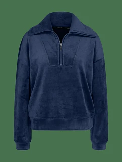 Velour Rib Sweater - Admiral - TRIUMPH Admiral - TRIUMPH