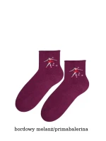 Vzorované netlačící ponožky Steven art.099 35-40